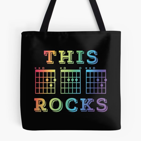 Item preview, This Dad Rocks Guitar DAD Chords Tab Colorful Theme designed and sold by nightsworthy.