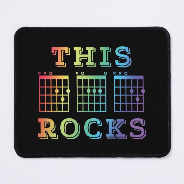 Item preview, This Dad Rocks Guitar DAD Chords Tab Colorful Theme designed and sold by nightsworthy.