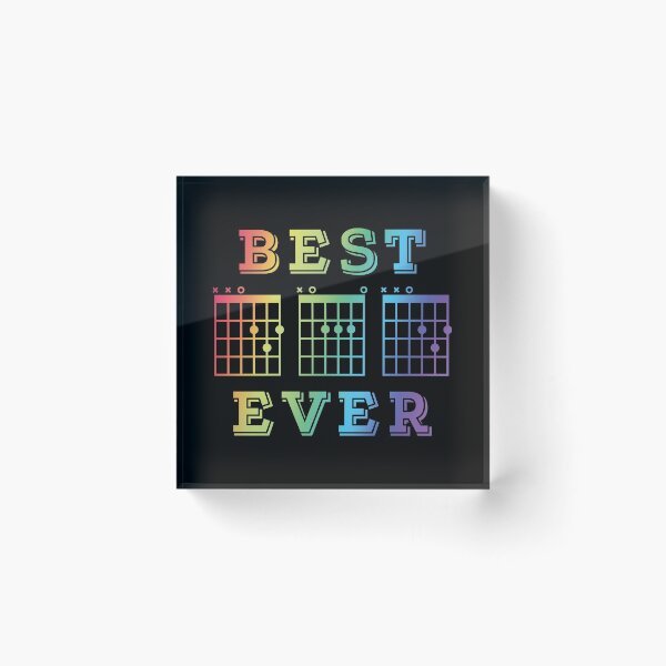 Item preview, Best Dad Ever Guitar DAD Chords Tab Colorful Theme designed and sold by nightsworthy.