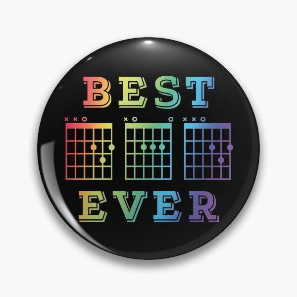 Item preview, Best Dad Ever Guitar DAD Chords Tab Colorful Theme designed and sold by nightsworthy.