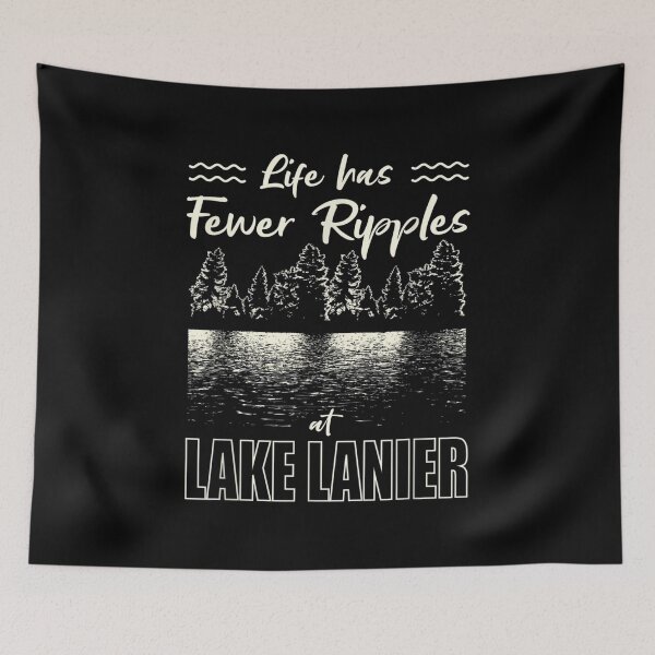 Item preview, Life Has Fewer Ripples At Lake Lanier Camping Georgia designed and sold by paudels.