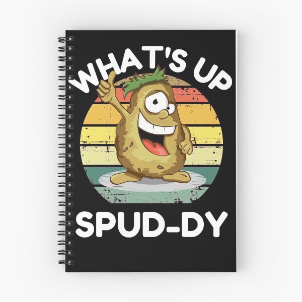 Item preview, What's Up Spud Cute Spud Potato Funny Food Pun designed and sold by RGRamsey.