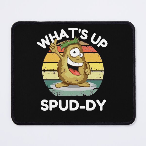 Item preview, What's Up Spud Cute Spud Potato Funny Food Pun designed and sold by RGRamsey.