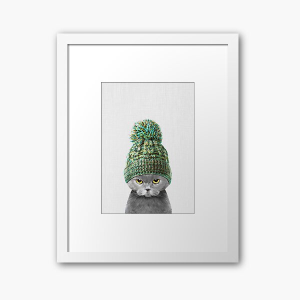 Item preview, Kitten wearing a hat designed and sold by taiprints.
