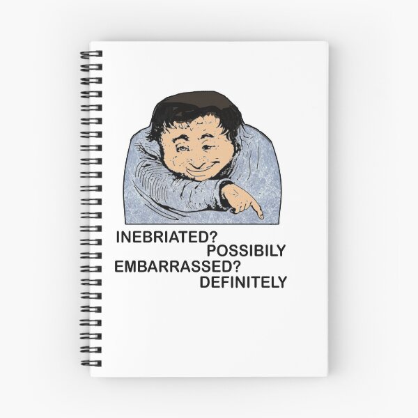Item preview, INEBRIATED? POSSIBILY EMBARRASSED? DEFINITELY designed and sold by cgullart.