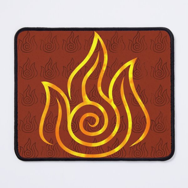 Item preview, Fire Nation Mouse Pad designed and sold by elaineg90.