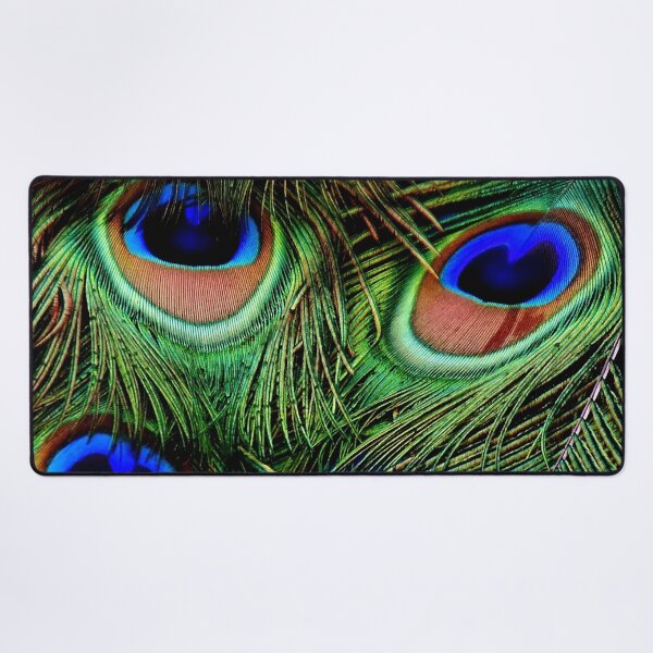 Item preview, Proud as a peacock 2. You can see why. Majestic blue green colour feathers, plumage. (From photograph of a live peacock). designed and sold by JellyBeenzz.