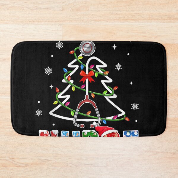 Artikelvorschau, Krankenschwester Weihnachtsbaum Stethoskop RN LPN Peeling Nursing X-mas entworfen und verkauft von AnnNoelle01.