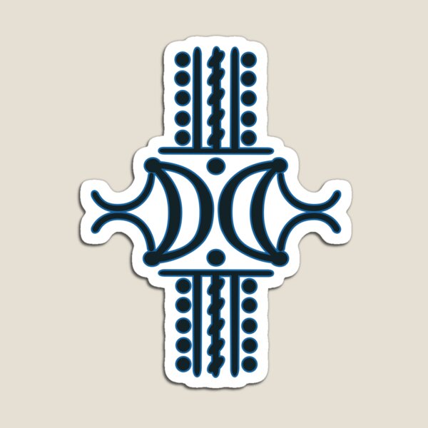 Iceni double-crescent Magnet