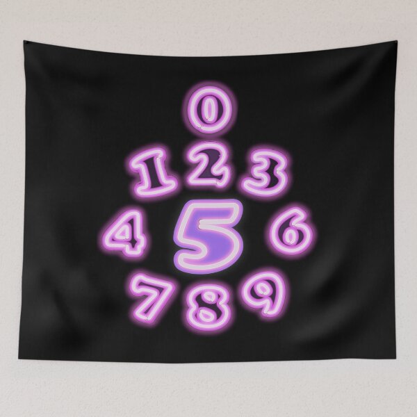 Item preview, Neon Numberblocks designed and sold by ZOBBI.