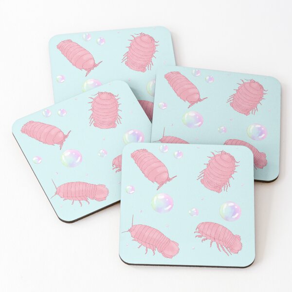 Item preview, Pink Isopods and Bubbles designed and sold by Ashley Gagnon.