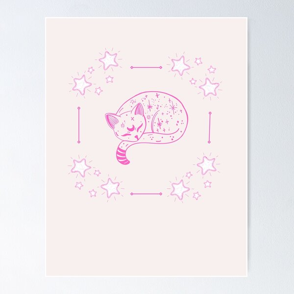 Item preview, Celestial Magical Cat  designed and sold by MissThrifty.