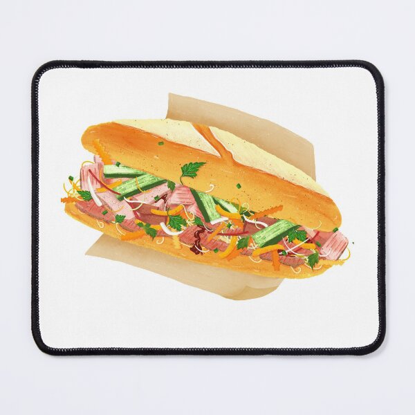 Item preview, Vietnamese food - Vietnamese baguette - Banh Mi designed and sold by simplistdesign.