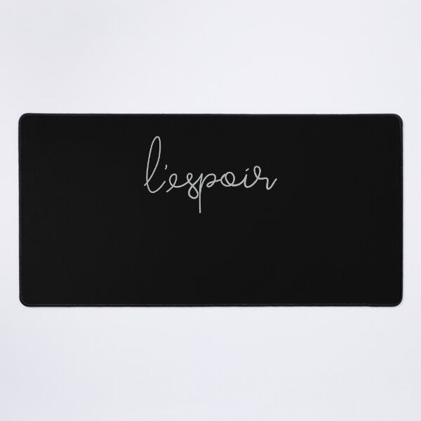 Item preview, L'espoir Hope French Saying designed and sold by JokeGysen.