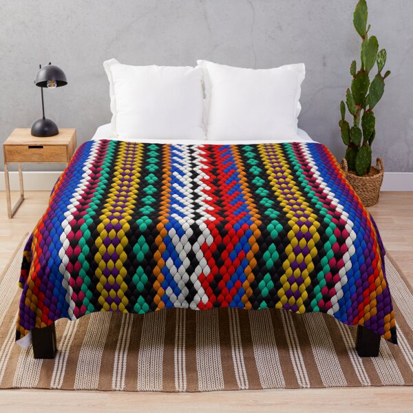 Item preview, Fan art, bright, colorful, multicolored, ornament, pattern, embroidery, lines, stripes, rainbow, design, interior, decor, designed and sold by Ihor Ivanov.