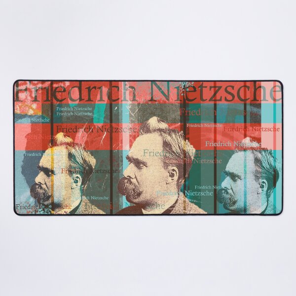 Item preview,  such as "So spoke Zarathustra" or "Ecce homo" or "The cheerful science". Nietzsche questioned the value of truth at all and thus paved the way for postmodern philosophical approaches.
The design by mallybeau Mauswohn shows an aesthetic collage with a po designed and sold by Mauswohn.
