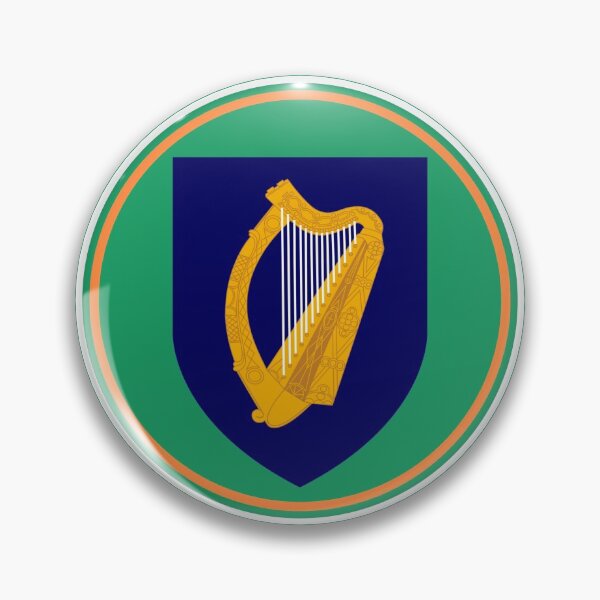 Item preview, Ireland Circled Coat of Arms designed and sold by PatternsUp.