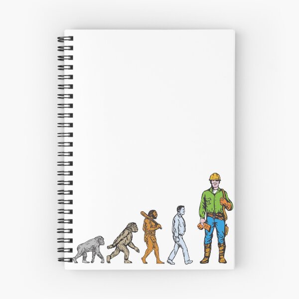 Item preview, Evolution of electricians, electrical linemen, plumbers, construction workers designed and sold by EngineersArt.