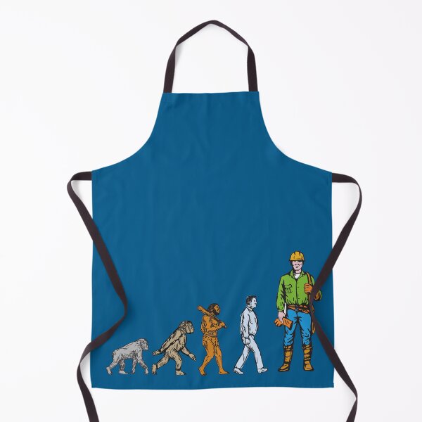 Item preview, Evolution of electricians, electrical linemen, plumbers, construction workers designed and sold by EngineersArt.