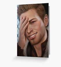 King of Ferelden Greeting Card