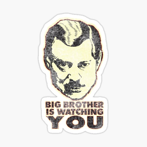 Brother watching. Big brother is watching you стикер. Big brother is watching you 1984 фильм. Big brother is watching you Лукашенко. 1984 Стикеры.