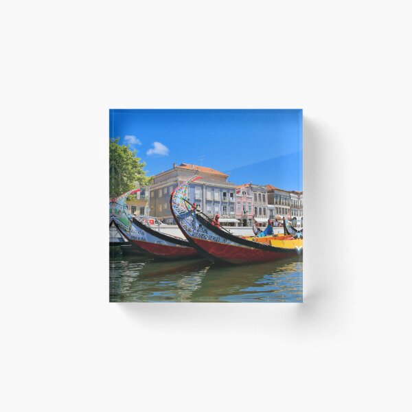 Item preview, Two canal boats, Aveiro, Portugal  designed and sold by FranWest.