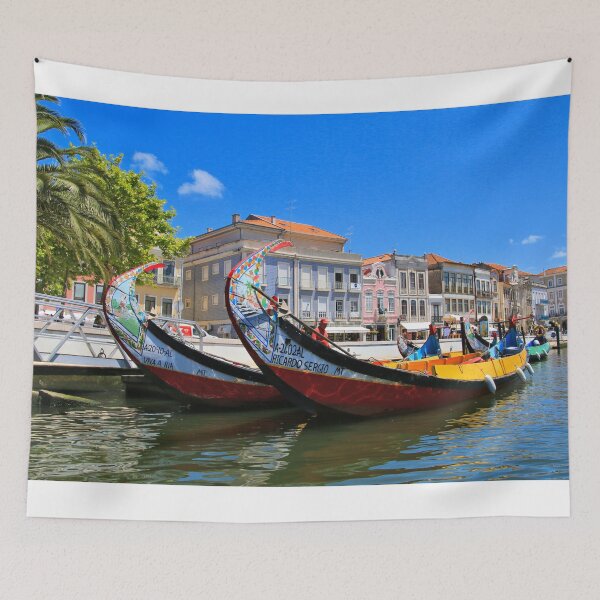 Item preview, Two canal boats, Aveiro, Portugal  designed and sold by FranWest.