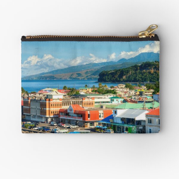 A View of Roseau Zipper Pouch