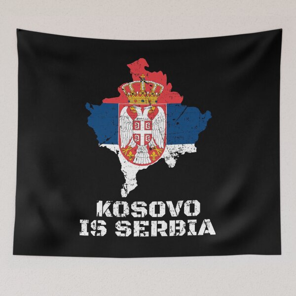Item preview, Kosovo is Serbia - Kosovo Serb - Serbian Flag designed and sold by TravelHappiness.