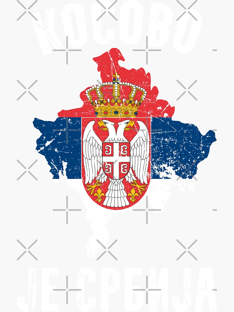 Kosovo is Serbia - Kosovo Serb - Serbian Flag Photographic Print for Sale  by TravelHappiness