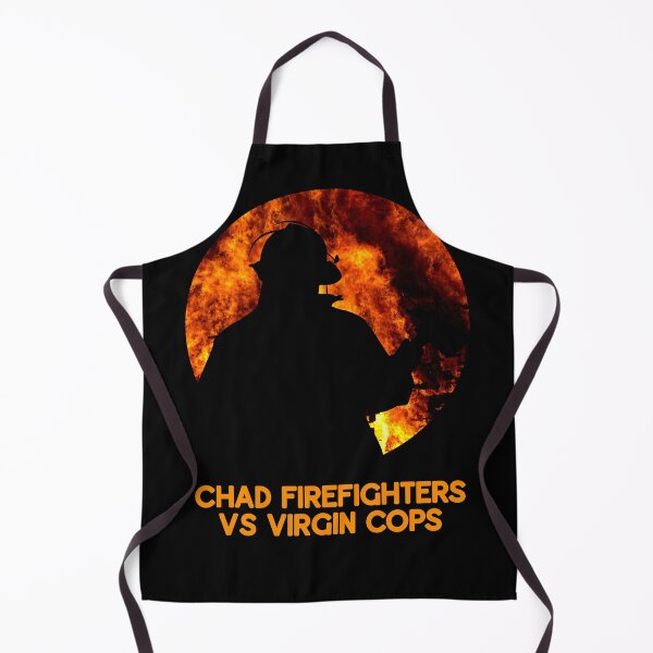 Item preview, Chad Firefighters vs Virgin Cops designed and sold by RevolutionInPaint.