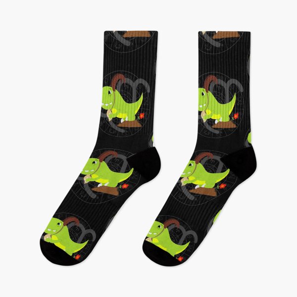 Item preview, Cute Capricorn Zodiac Sign Ibex Astrology T-Rex Dinosaur designed and sold by RJ-Art.