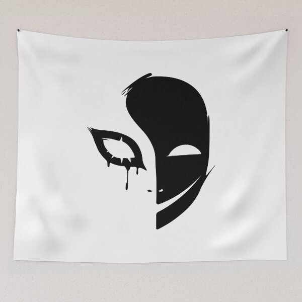 Item preview, Happy Mask - Black  designed and sold by DanaSavag.