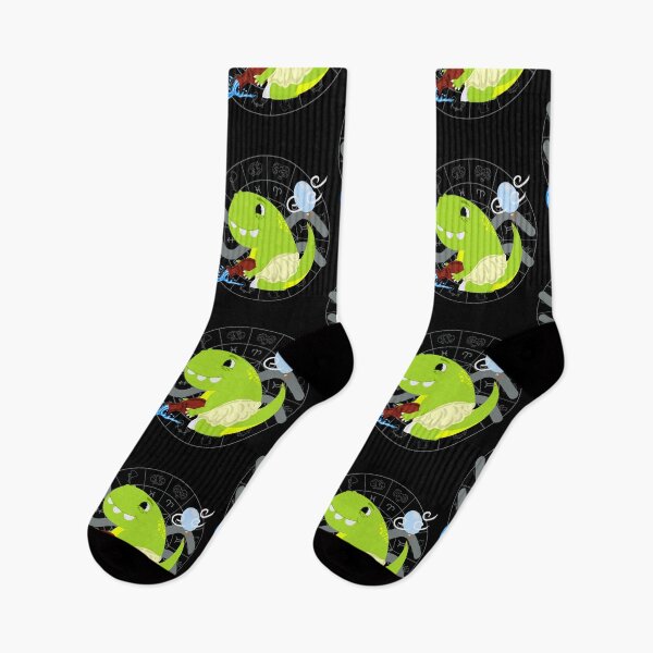 Item preview, Cute Aquarius Zodiac Sign Astrology T-Rex Dinosaur Horoscope designed and sold by RJ-Art.