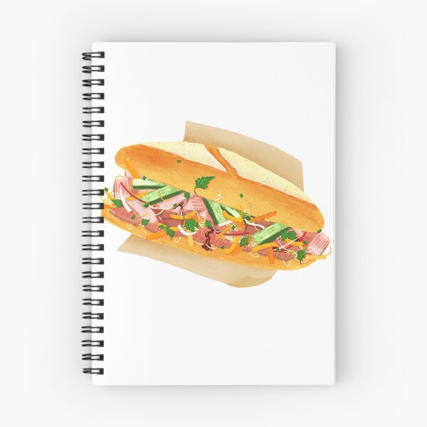 Item preview, Vietnamese food - Vietnamese baguette - Banh Mi designed and sold by simplistdesign.