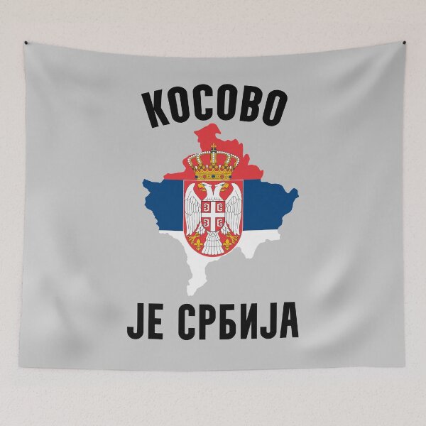 Item preview, Kosovo is Serbia - Kosovo Serb - Serbian Flag designed and sold by TravelHappiness.