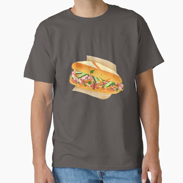 Item preview, Vietnamese food - Vietnamese baguette - Banh Mi designed and sold by simplistdesign.