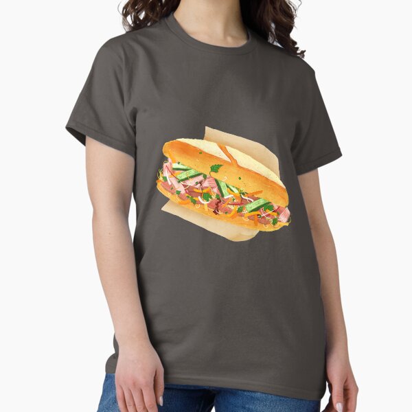 Item preview, Vietnamese food - Vietnamese baguette - Banh Mi designed and sold by simplistdesign.