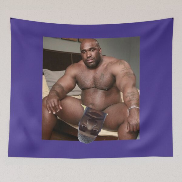 Item preview, Big Dick Black Guy Meme Barry Wood designed and sold by Flookav.