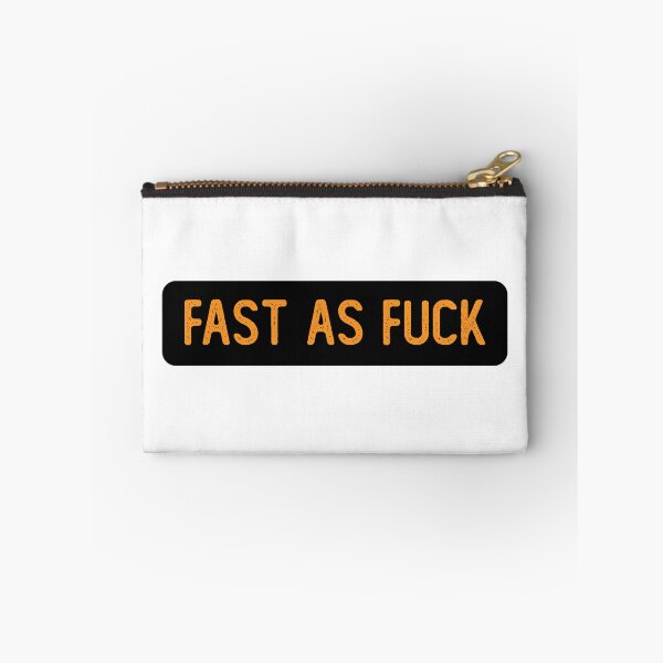 Item preview, Fast As Fuck Cool Bumper designed and sold by Sour Soul.