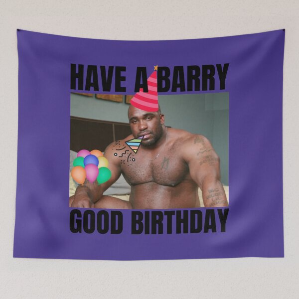 Item preview, Big Dick Black Guy Meme Barry Wood designed and sold by Flookav.