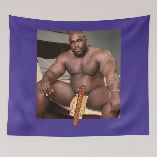 Item preview, Big Dick Black Guy Meme Barry Wood designed and sold by Flookav.