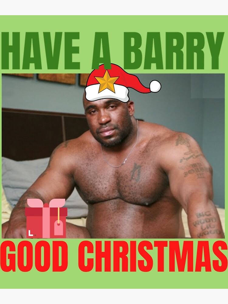 Big Dick Black Guy Meme Barry Wood Poster For Sale By Flookav Redbubble 5589