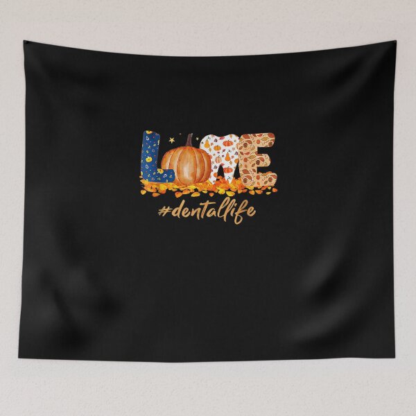Item preview, Love Dental Life Pumpkin Tooth Dentist Fall Thanksgiving designed and sold by KajaSzulc.