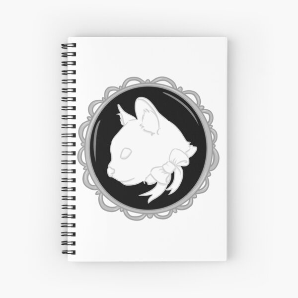 Camée de chat Cahier à spirale