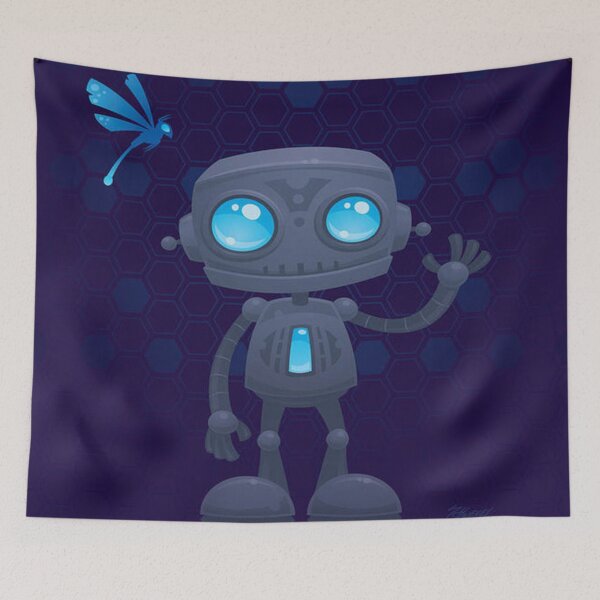 Item preview, Waving Robot designed and sold by marciahurdle.