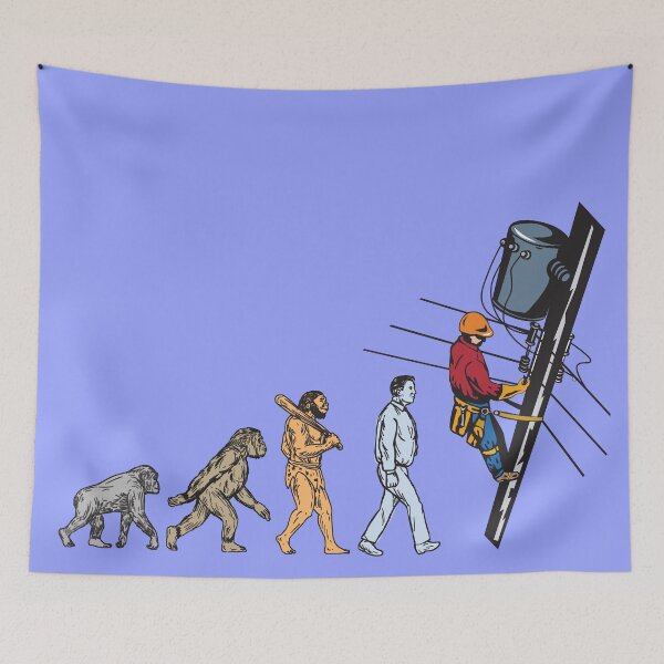 Item preview, Evolution electrical linemen designed and sold by EngineersArt.