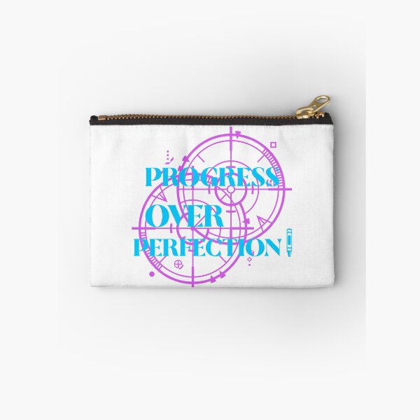 Item preview, Motivational Progress Over Perfection back to school teacher designed and sold by TheUrbanDreamer.