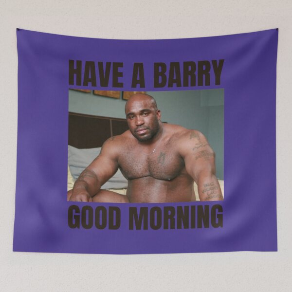Item preview, Big Dick Black Guy Meme Barry Wood designed and sold by Flookav.