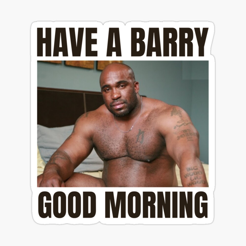 Big Dick Black Guy Meme Barry Wood